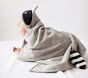 west elm x pbk Racoon Bath Baby Hooded Towel