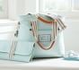 Aqua Classic Tote Diaper Bag