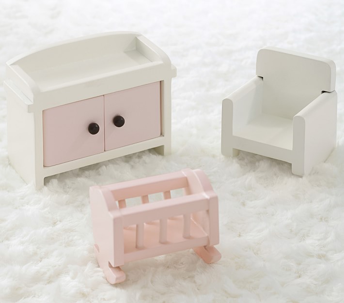 Dollhouse Nursery Set