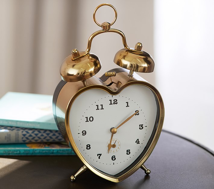 The Emily &#38; Meritt Heart Clock