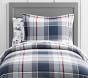 Organic Plaid Duvet Cover &amp; Shams