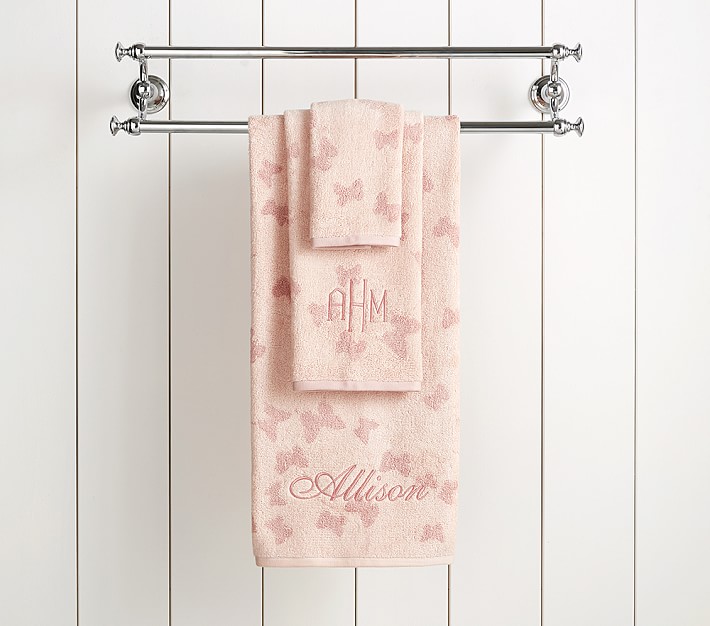 Monique Lhuillier TENCEL&#8482; Butterfly Jacquard Towel Collection