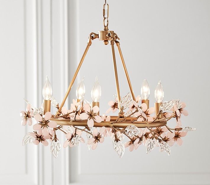 Grace Flower Chandelier (22&quot;)