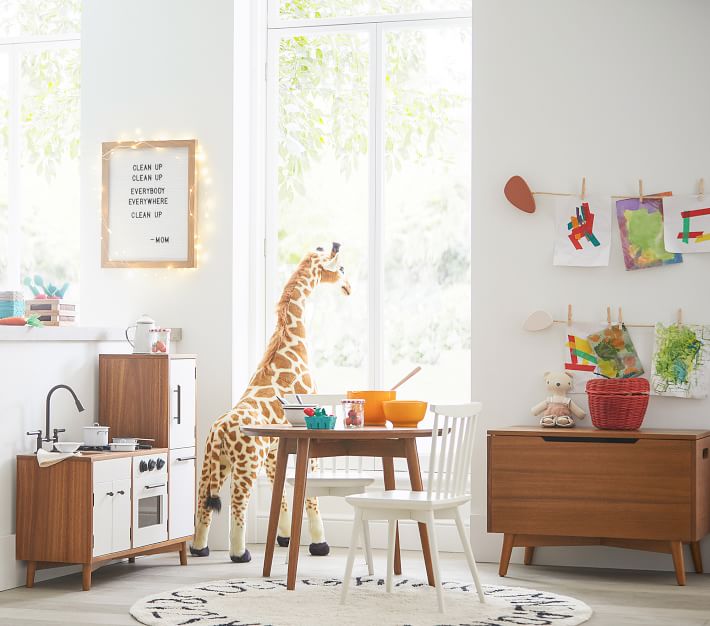 west elm x pbk Mid Century Modern Toy Box | Toy Storage | Pottery