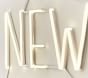 &quot;I'm New Here&quot; LED Sentiment Wall Light