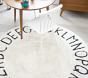 Lorena Canals Machine Washable ABC Round Rug