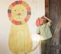 Lion Growth Chart Wall Decal