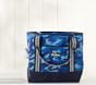 Mackenzie Blue Skateboard Camo After School Tote Bag