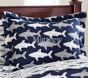 Preppy Shark Standard Sham