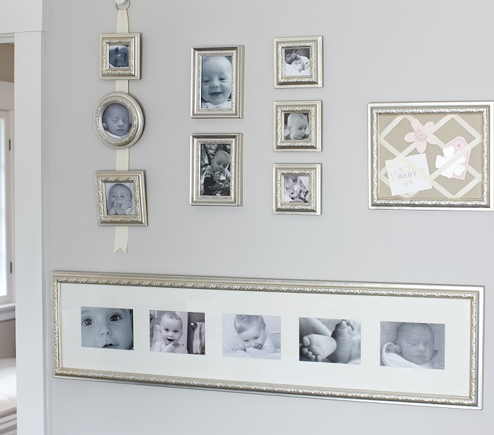 Silver Leaf Frames | Baby Picture Frames | Pottery Barn Kids