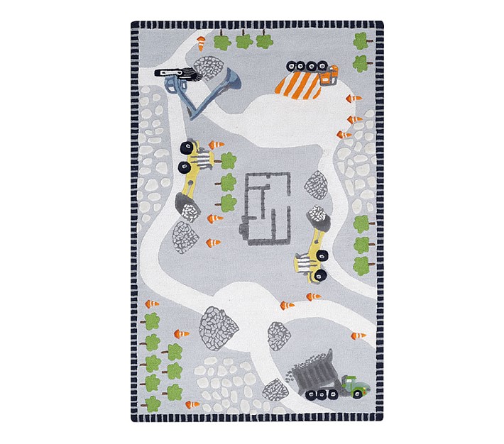 3D Activity Construction Rug