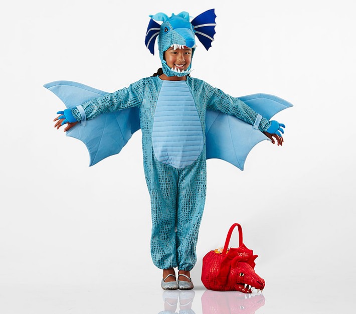 Kids Blue Dragon Halloween Costume