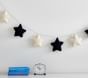 Felted Wool Star Garland