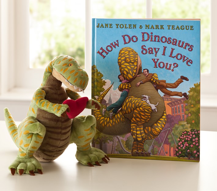 How Do Dinos Say I Love You? Book &#38; Plush Set