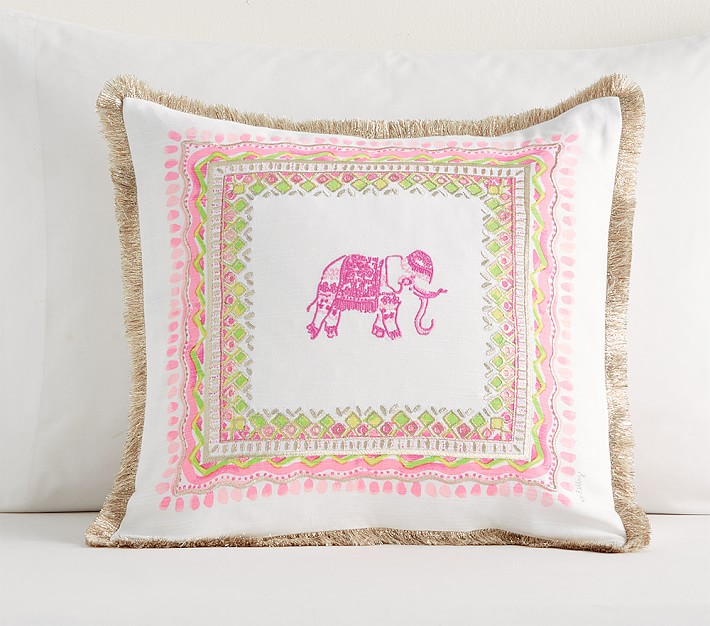 Lilly Pulitzer Personalized Border Sham