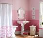 Ribbon Ruffled Shower Curtain