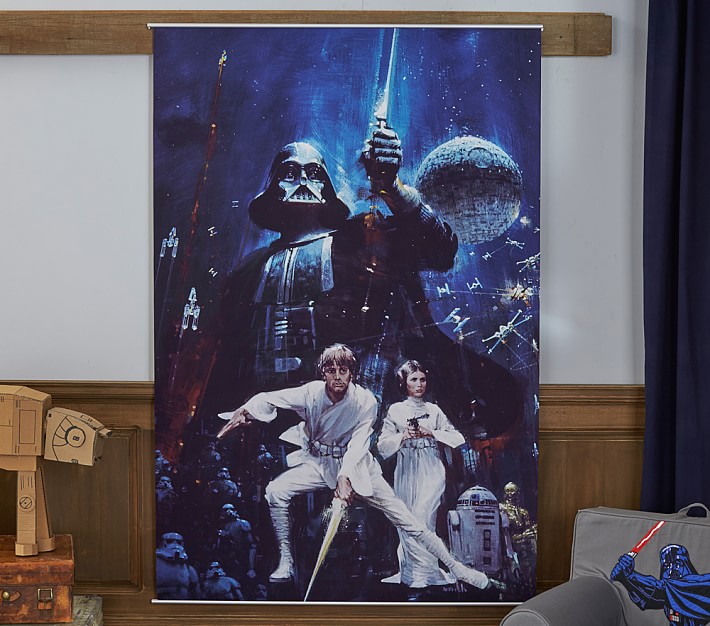 <em>Star Wars</em>&#8482; Retro Mural