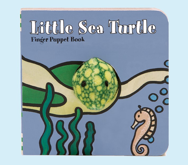 Little Sea Turtle Finger Puppet Book