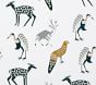 west elm x pbk Woodland Animals Wallpaper