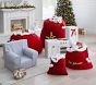 Red Fleece Santa Bags