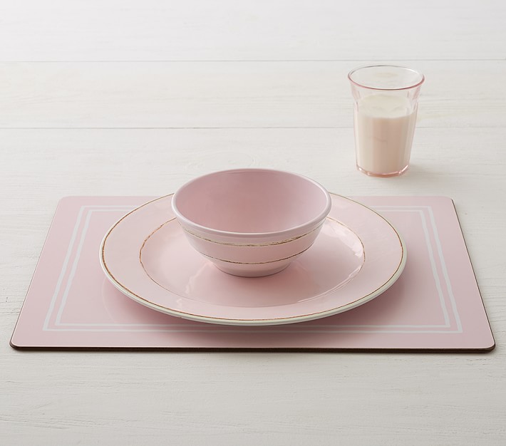 Blush Cambria Kids Dinnerware Collection