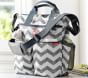 Gray Chevron Skip Hop Duo Diaper Bag