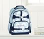 Mackenzie Light Blue Reflective Rainbow Backpacks