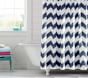 Chevron Shower Curtain