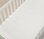 Luxe Solid Chamois Crib Fitted Sheet