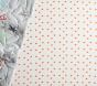 Star Heathered Jersey Crib Fitted Sheet