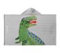 T. Rex Kid Beach Hooded Towel