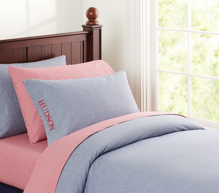 Chambray Duvet Cover &amp; Shams