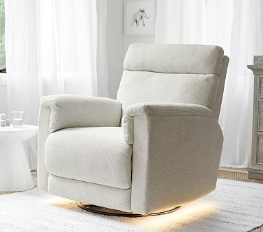 Dream Deluxe Recliner Teddy Faux Fur Oat