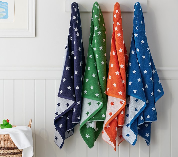 Star Kid Hooded Towels