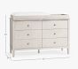 Willow 6-Drawer Dresser &amp; Topper Set (52w x 21d&quot;)