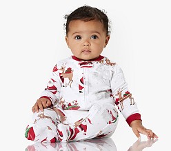 Santa Organic Baby Pajama