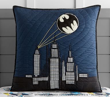 New sealed Batman Pottery Barn selling full queen duvet cover 100% cotton $139