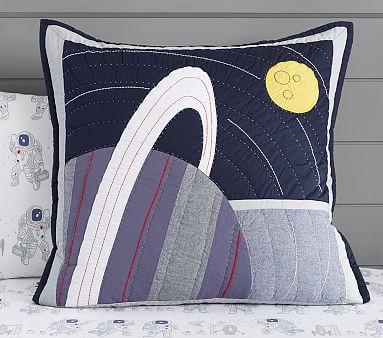 Pottery Barn Kids Outer Space Quilt & Shams, hotsell Full/Queen