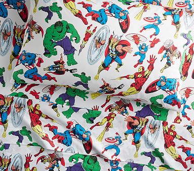 Marvel sheets set full Pottery Barn orders NEW