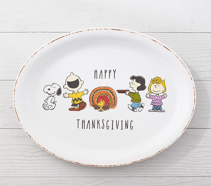 Peanuts&#174; Snoopy&#174; Thanksgiving Platter