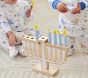 Wooden Toy Menorah