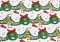 Organic Grinch Wreath Crib Sheet