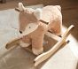 Sherpa Fox Plush Nursery Rocker