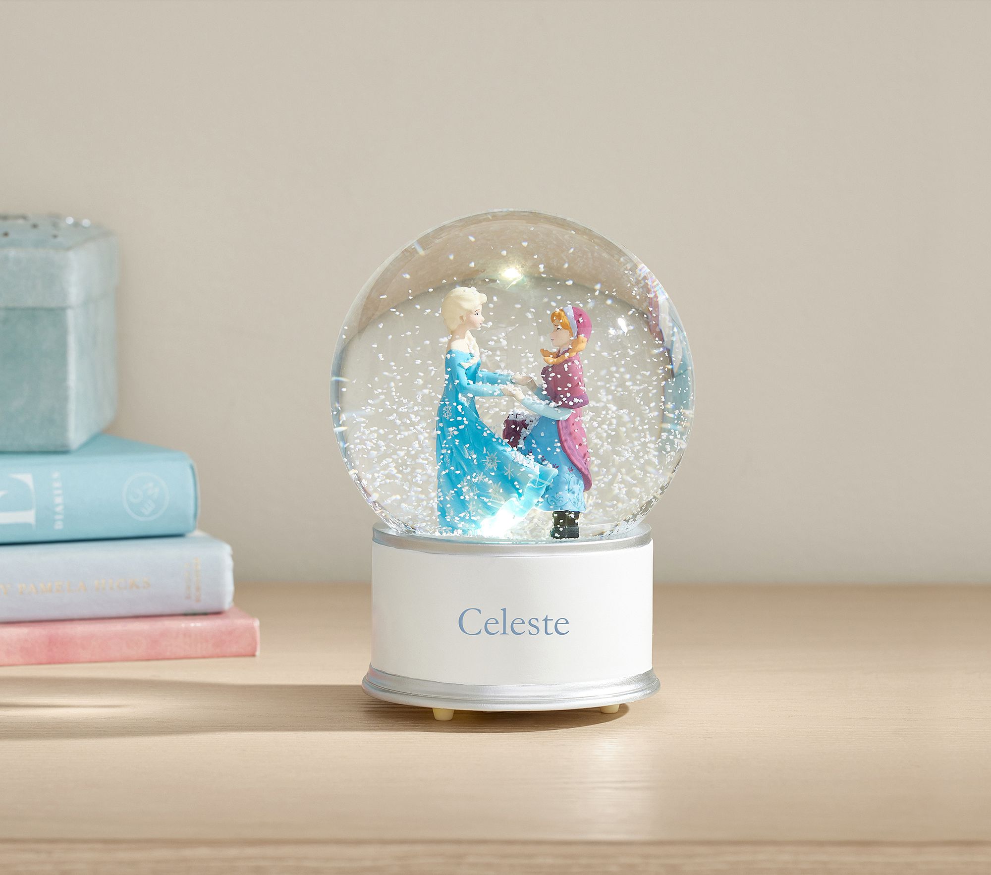 Alt image 3 for Disney's <i>Frozen</i> Anna And Elsa Musical Snow Globe