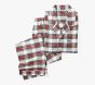 Adult Stewart Plaid Flannel Pajama Set