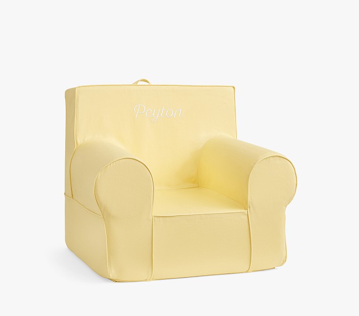 Pale yellow chair sale