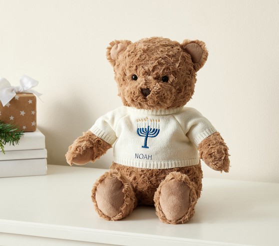 Classic Hanukkah Teddy Bear