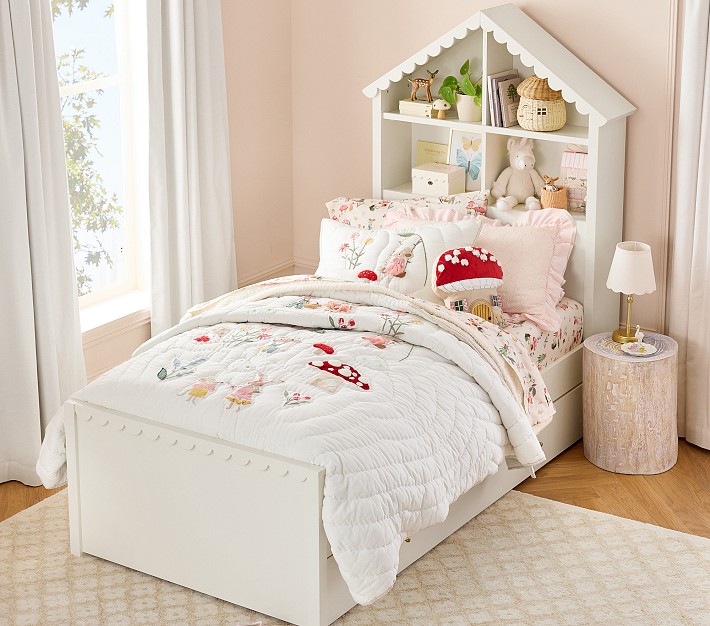 Garden Mice Quilt &amp; Shams