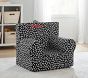 Kids Anywhere Chair&#174;, Black Brushstroke Dot Slipcover Only