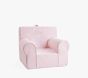 My First Anywhere Chair&#174;, Blush Oxford Stripe Slipcover Only